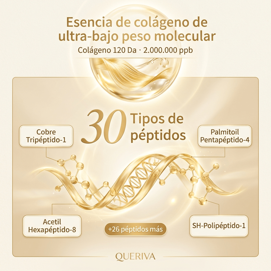 30 tipos de peptidos Queriva