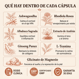 Ingredientes de Cortisol Detox