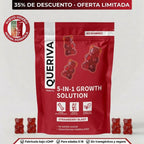 Queriva Gomitas de crecimiento 5 en 1 - 35% de descuento