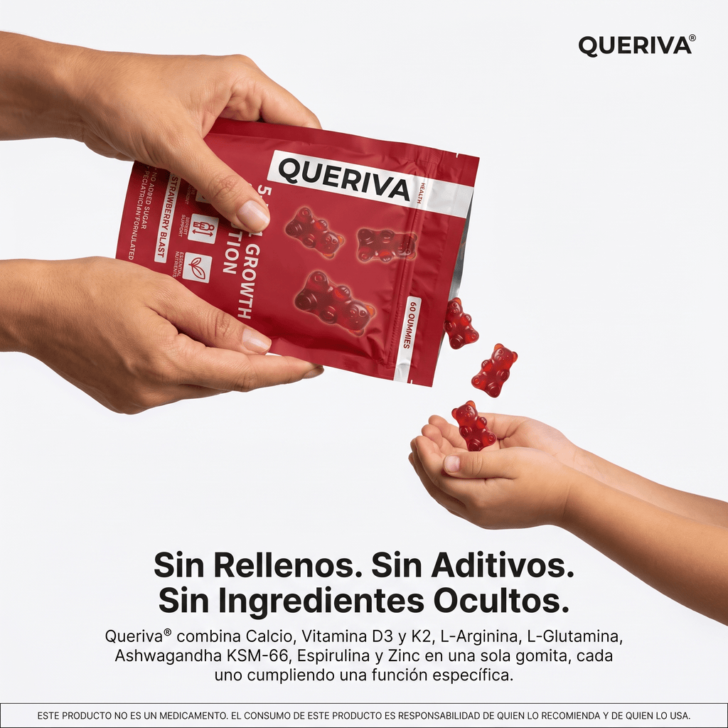 Queriva® | Gomitas para el crecimiento