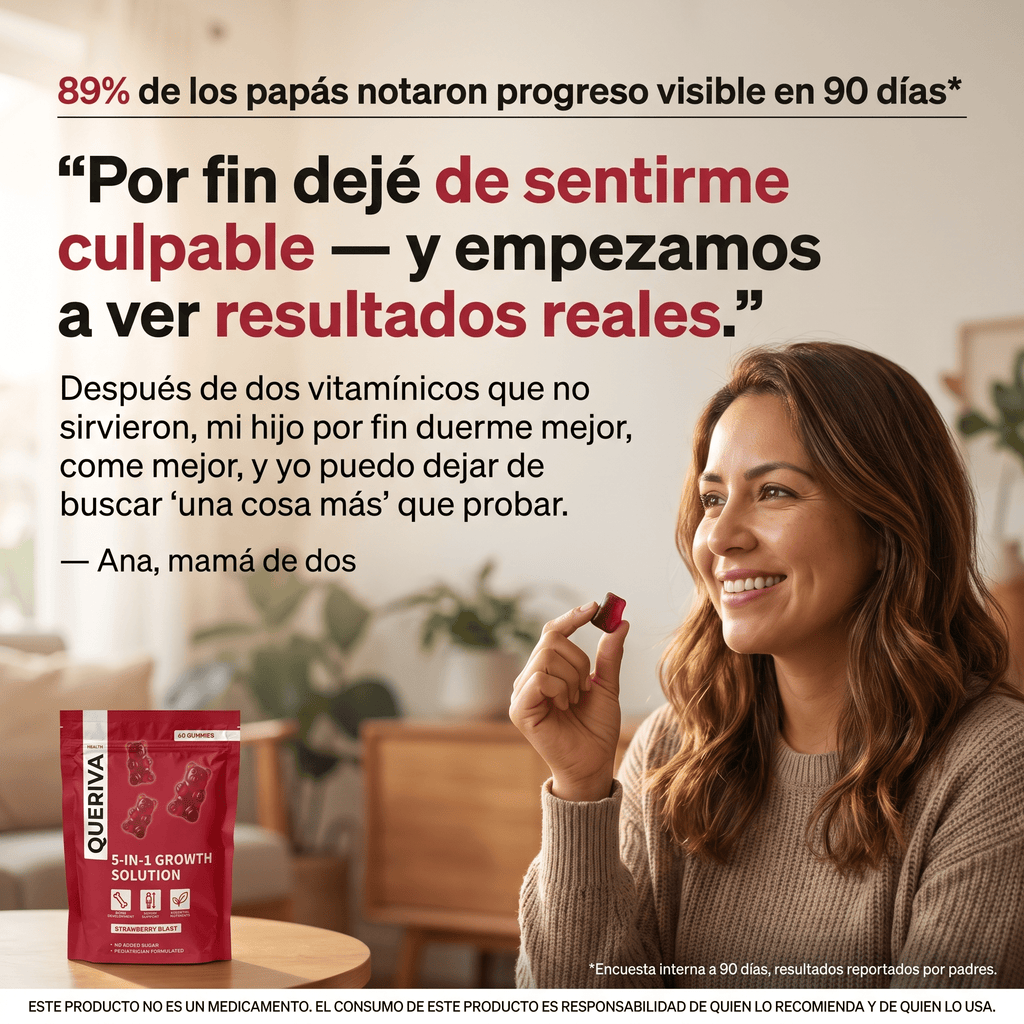 Queriva® | Gomitas para el crecimiento