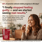 Parent testimonial - visible progress in 90 days