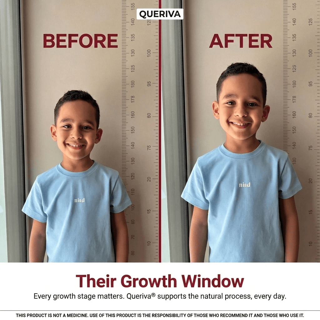 Before and after - their growth window